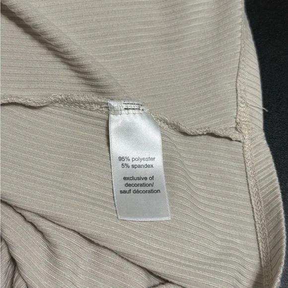 Maurices Beige Lace-Up Tank Top - Picture 8 of 9